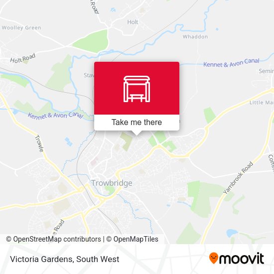 Victoria Gardens map