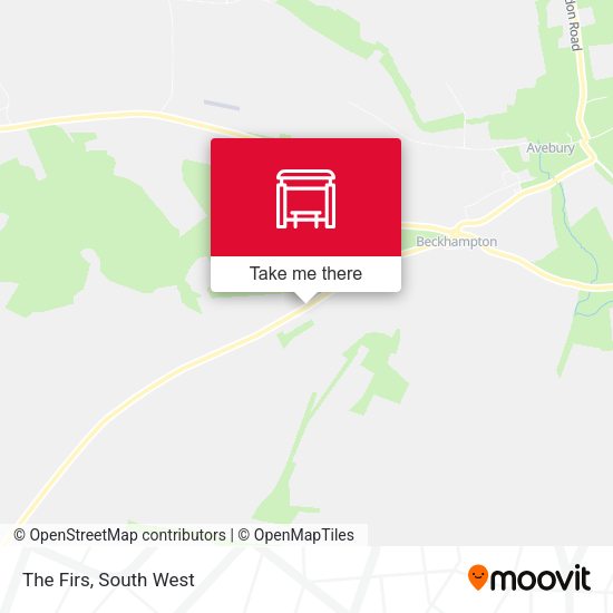 The Firs map