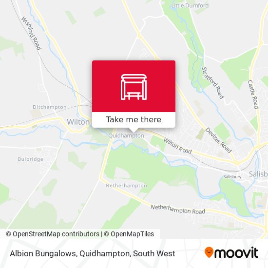 Albion Bungalows, Quidhampton map