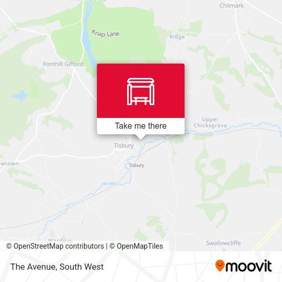 The Avenue map