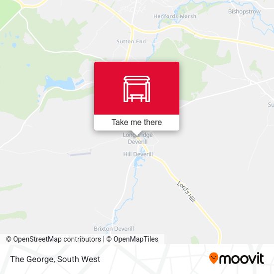 The George map