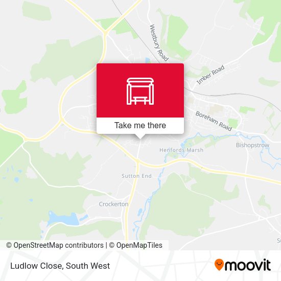 Ludlow Close map
