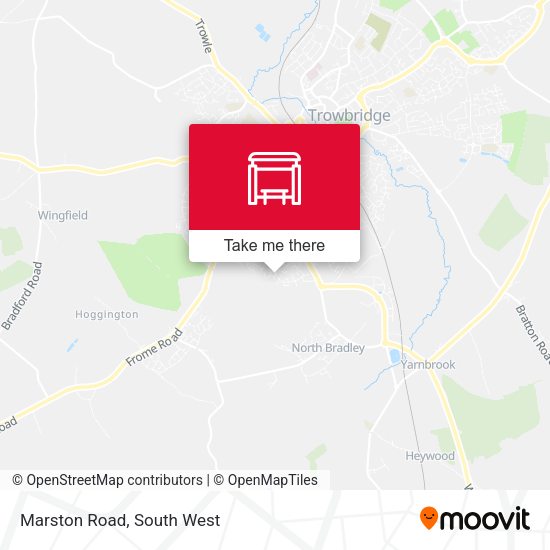Marston Road map