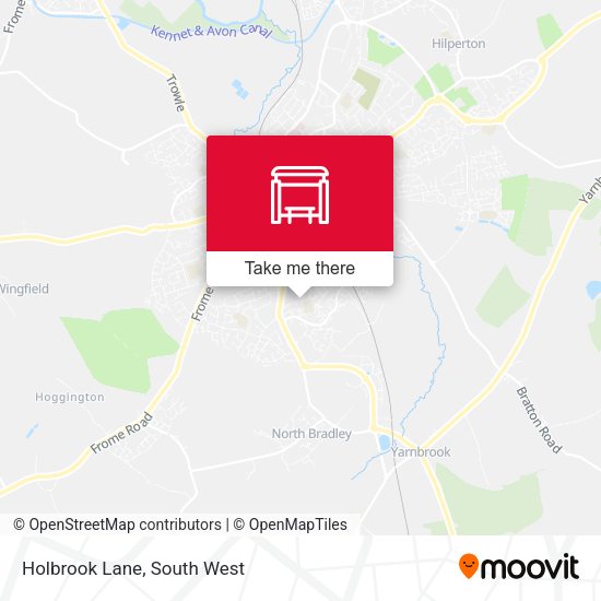 Holbrook Lane map