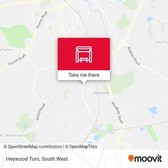 Heywood Turn map