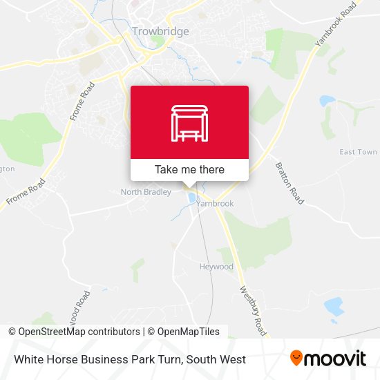 White Horse Business Park Turn map
