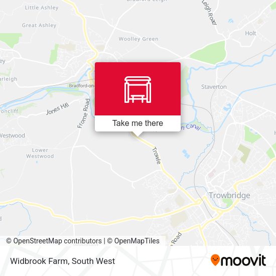 Widbrook Farm map