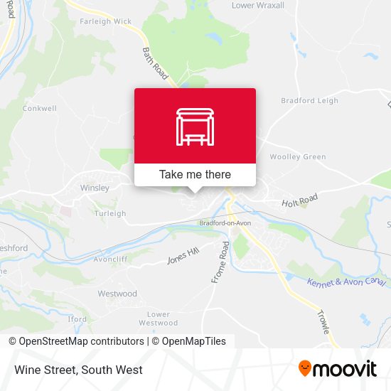 Wine Street map