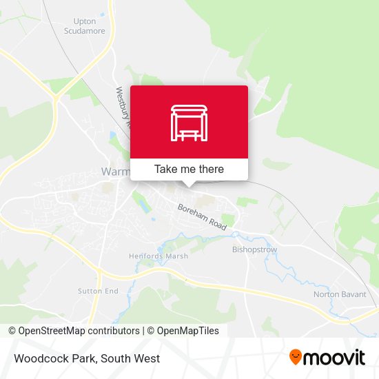 Woodcock Park map