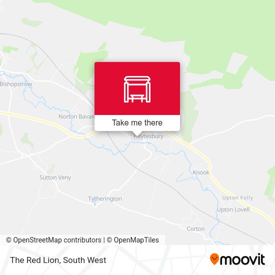 The Red Lion map