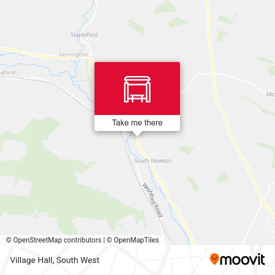 Village Hall map