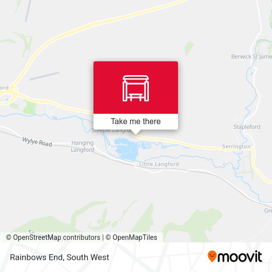 Rainbows End map