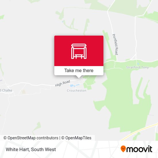 White Hart map