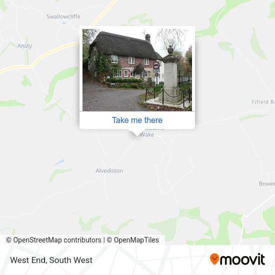 West End map