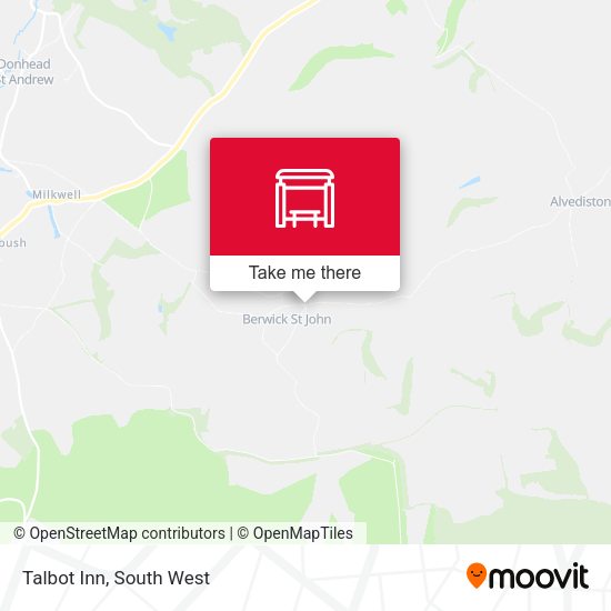 Talbot Inn map