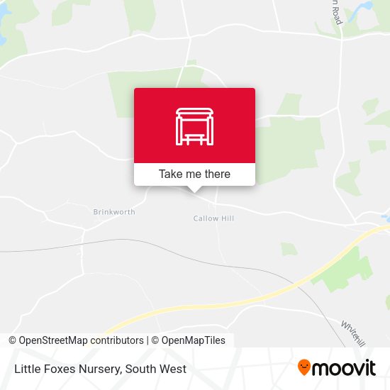 Little Foxes Nursery map