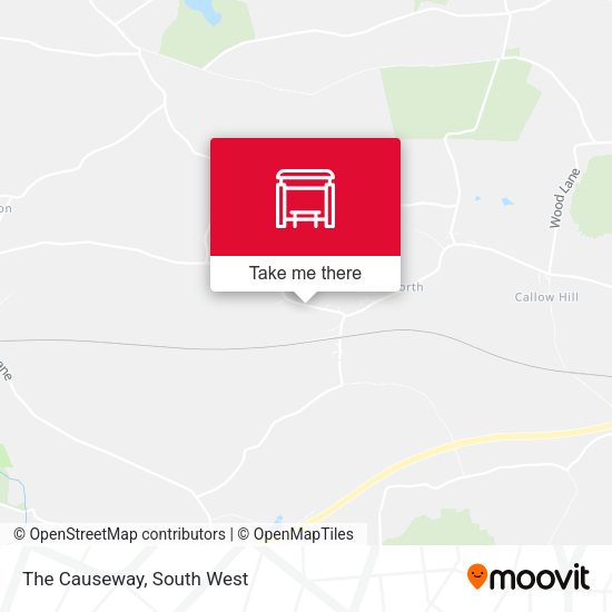 The Causeway map