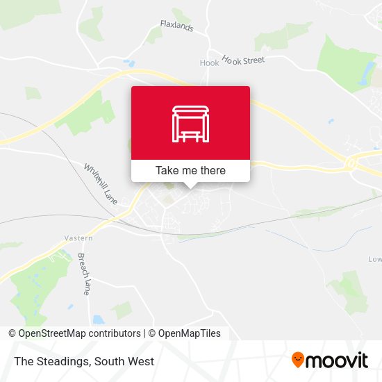 The Steadings map
