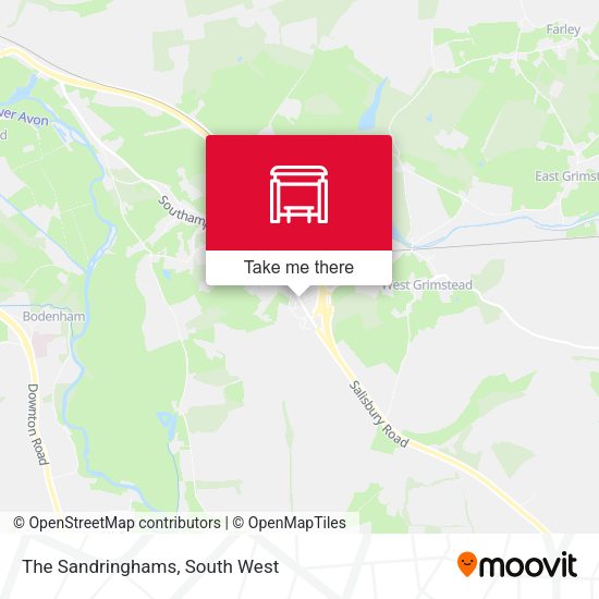 The Sandringhams map