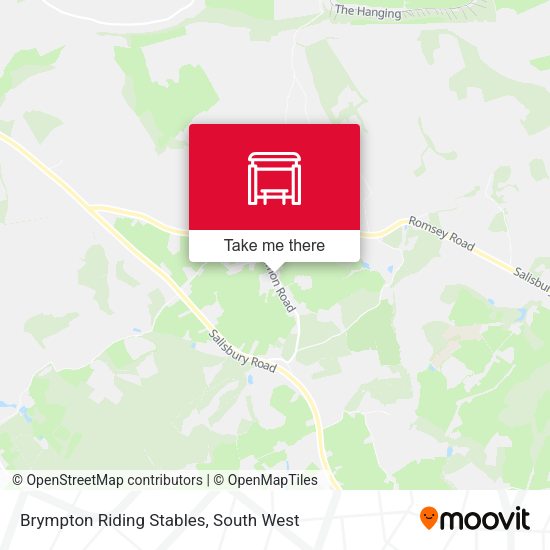 Brympton Riding Stables map