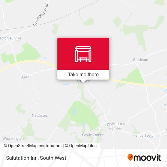 Salutation Inn map