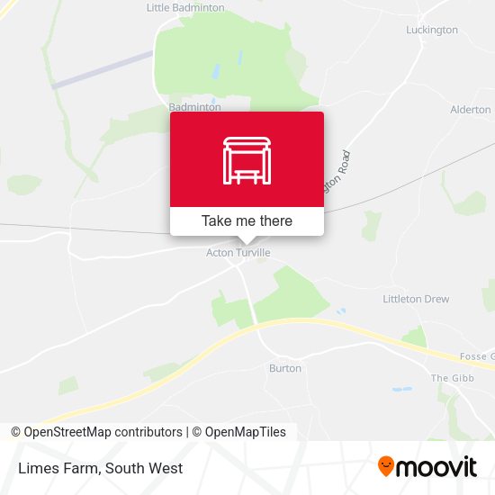 Limes Farm map