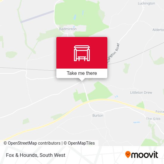 Fox & Hounds map