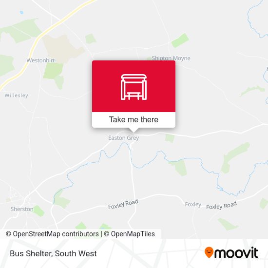 Bus Shelter map