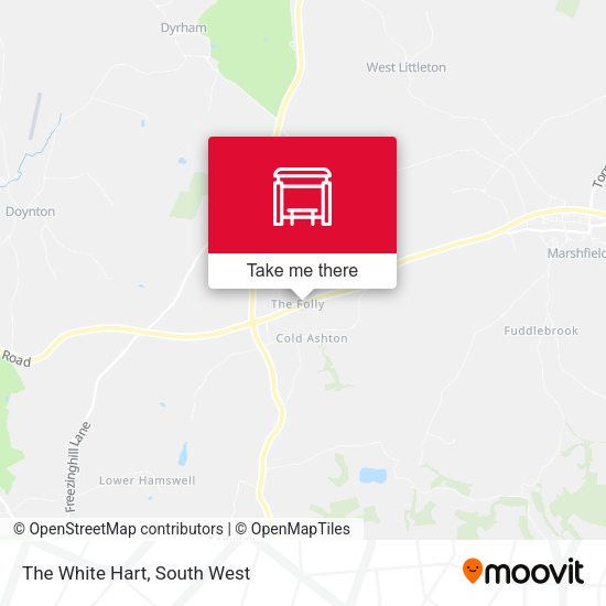 The White Hart map