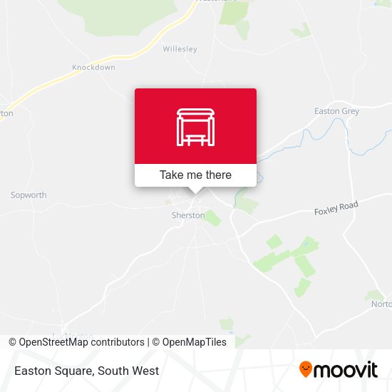 Easton Square map