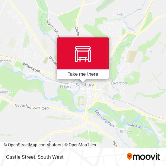 Castle Street map