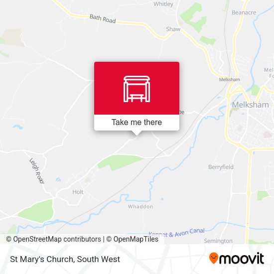 St Mary's Church map