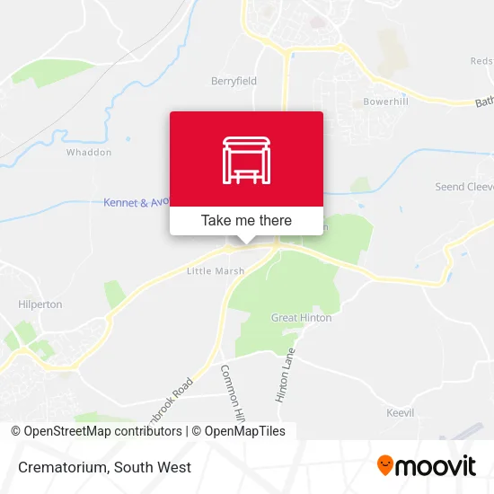 Crematorium map