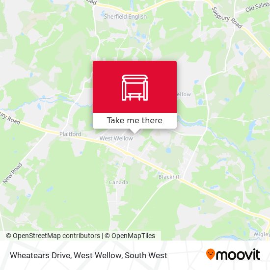 Wheatears Drive, West Wellow map