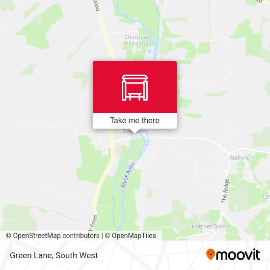 Green Lane map