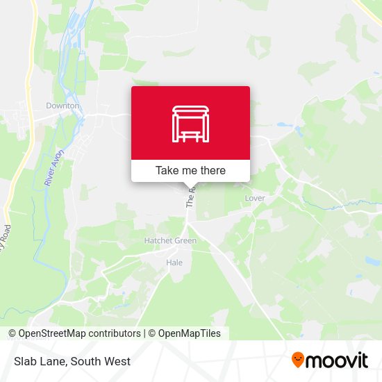 Slab Lane map
