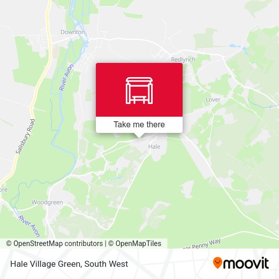 Hale Village Green map