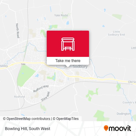 Bowling Hill map