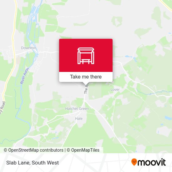 Slab Lane map