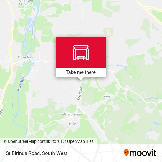 St Birinus Road map