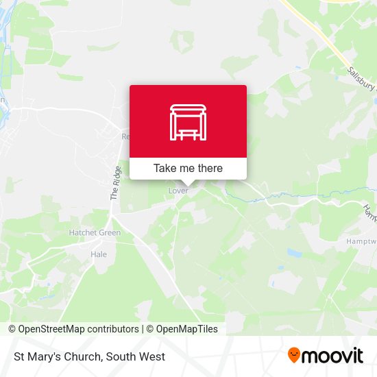 St Mary's Church map