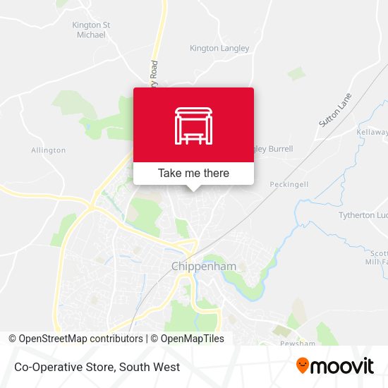 Co-Operative Store map