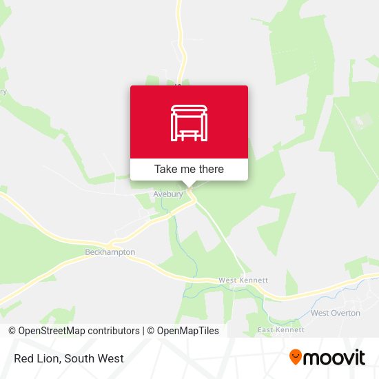 Red Lion map