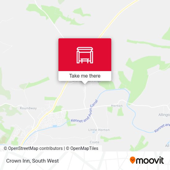 Crown Inn map