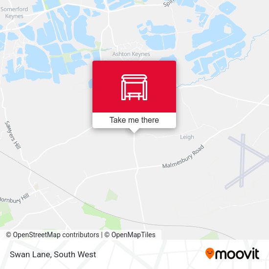 Swan Lane map