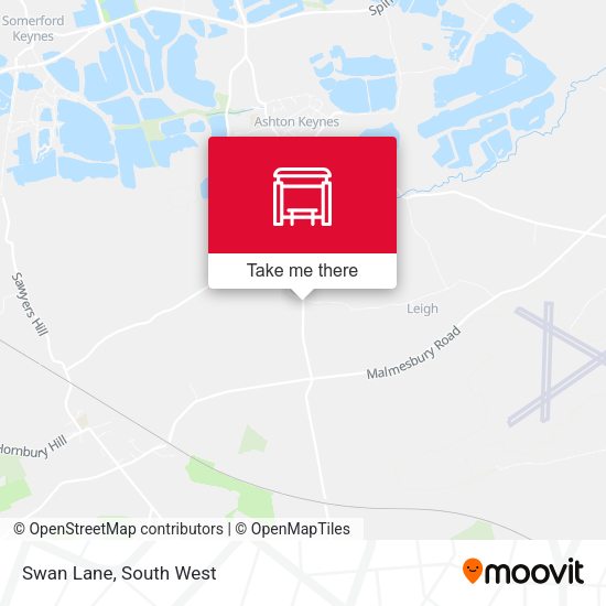 Swan Lane map