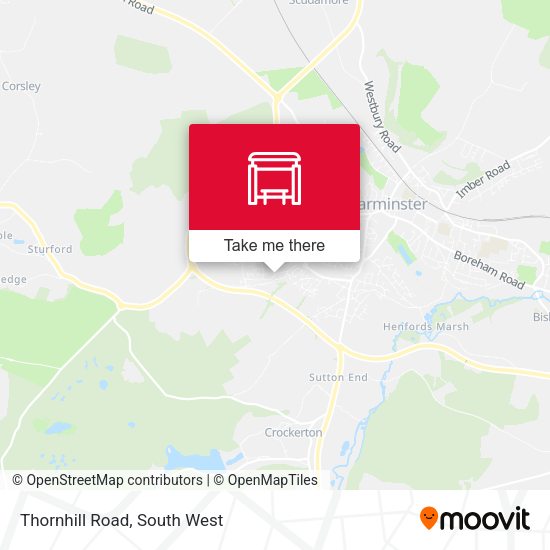 Thornhill Road map