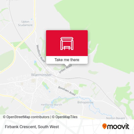 Firbank Crescent map