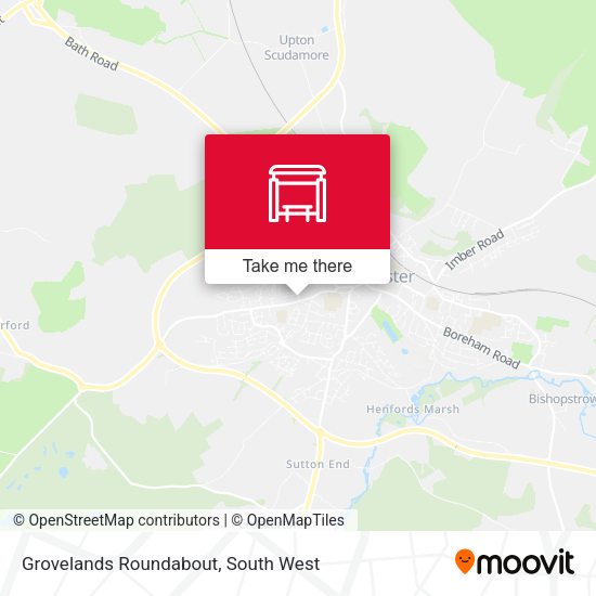Grovelands Roundabout map