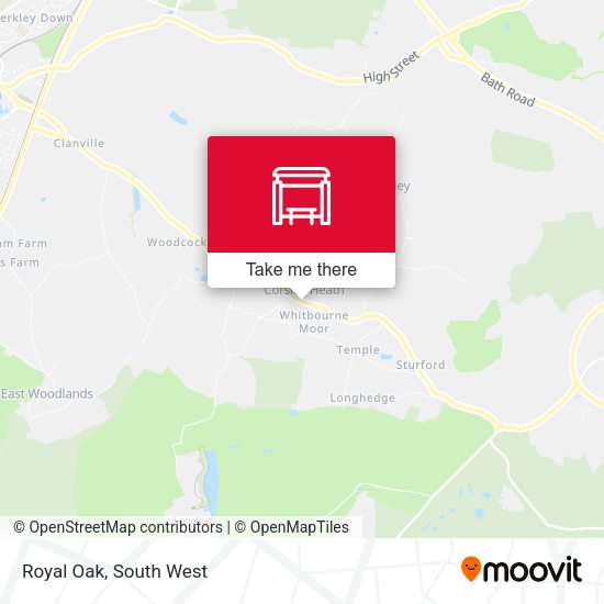 Royal Oak map